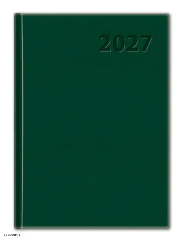 Denný diár Manager 2027 - zelený