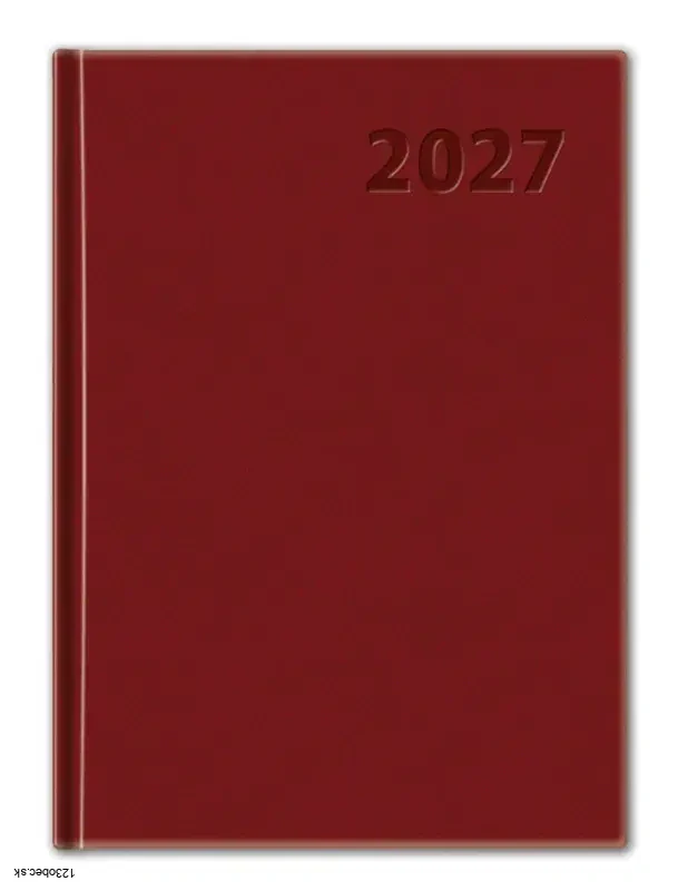 Denný diár Manager 2027 - bordový