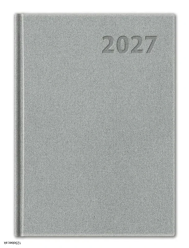 Denný diár Manager 2027 - strieborný
