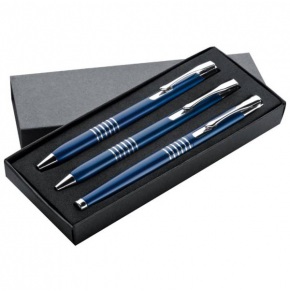 3 dielna kovová písacia sada