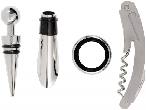 4-dielna vínová sada v darčekovom balení