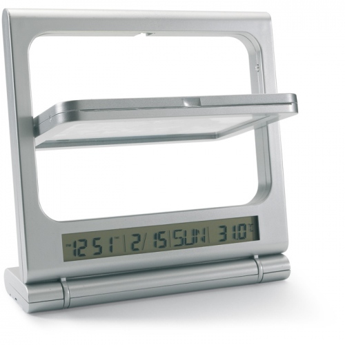 Meteorologická stanica s budíkom