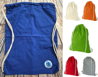 Bavlnený sťahovací vak